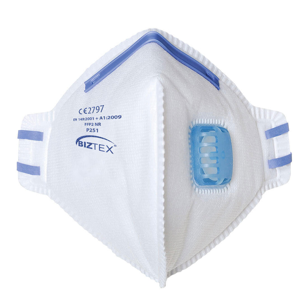 FFP2 Valved Fold Flat Respirator 20 Pack