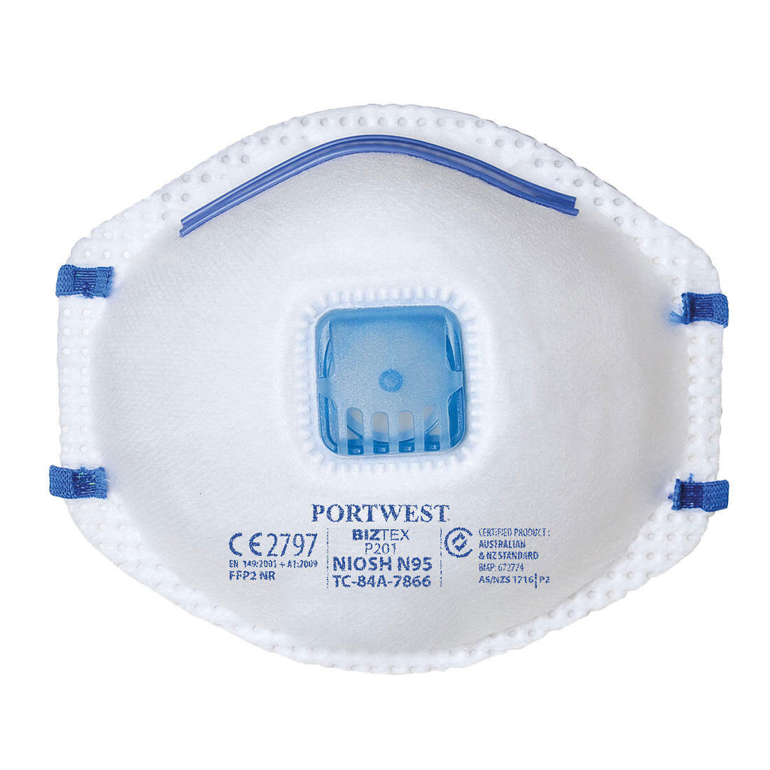 FFP2 Valved Respirator 10 Pack