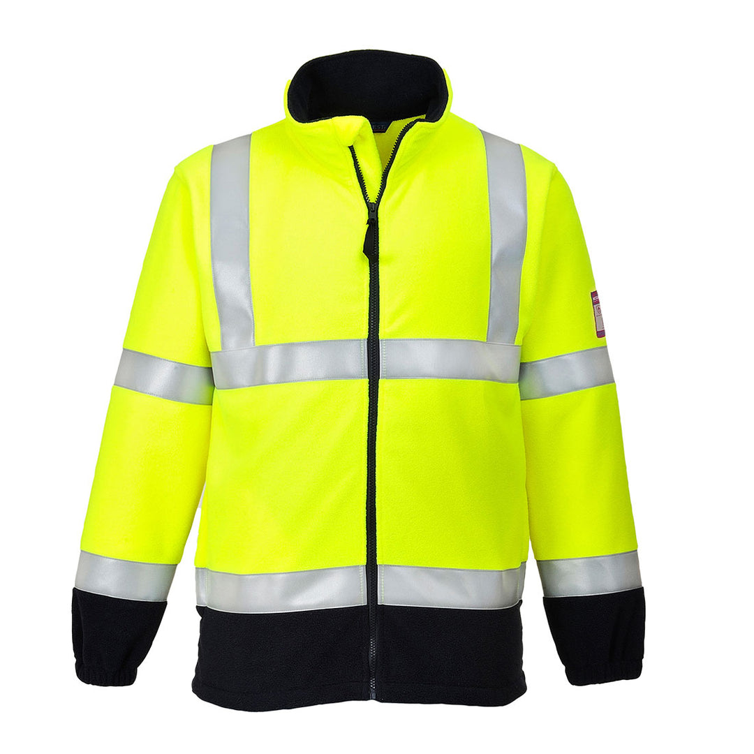 Flame Resistant Anti Static Hi Vis Fleece