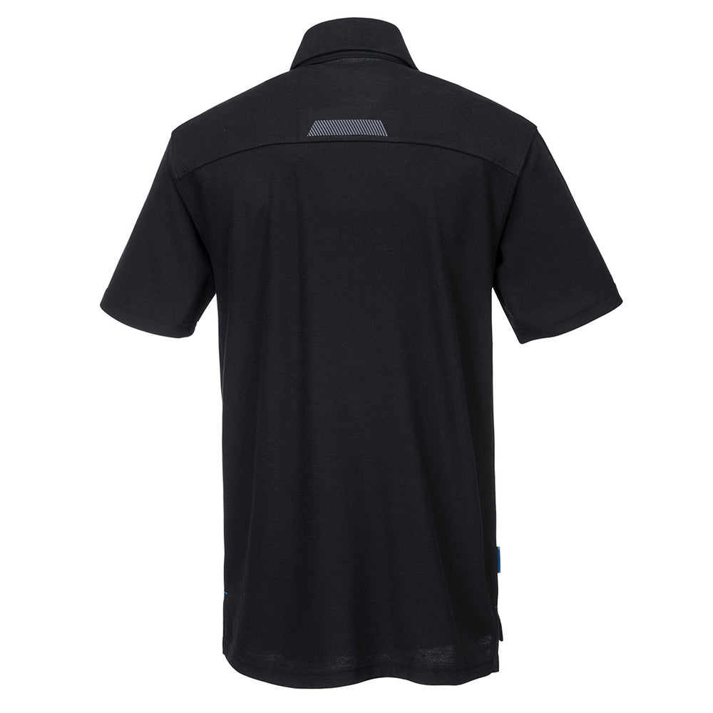 WX3 Polo Shirt Black Back