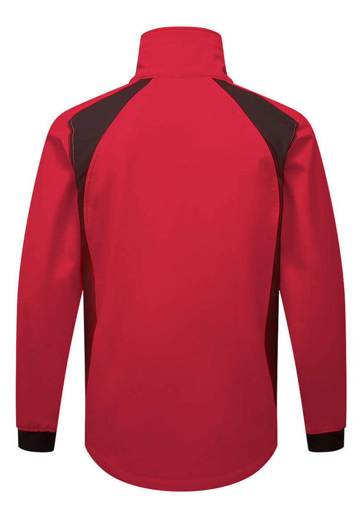 Back View of WX2 Eco Softshell (2L) CD870 in Deep Red