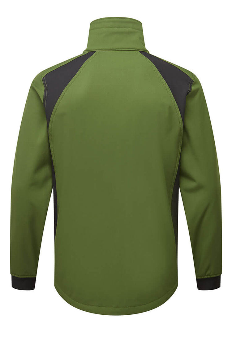 Back View of WX2 Eco Softshell (2L) CD870 in Olive