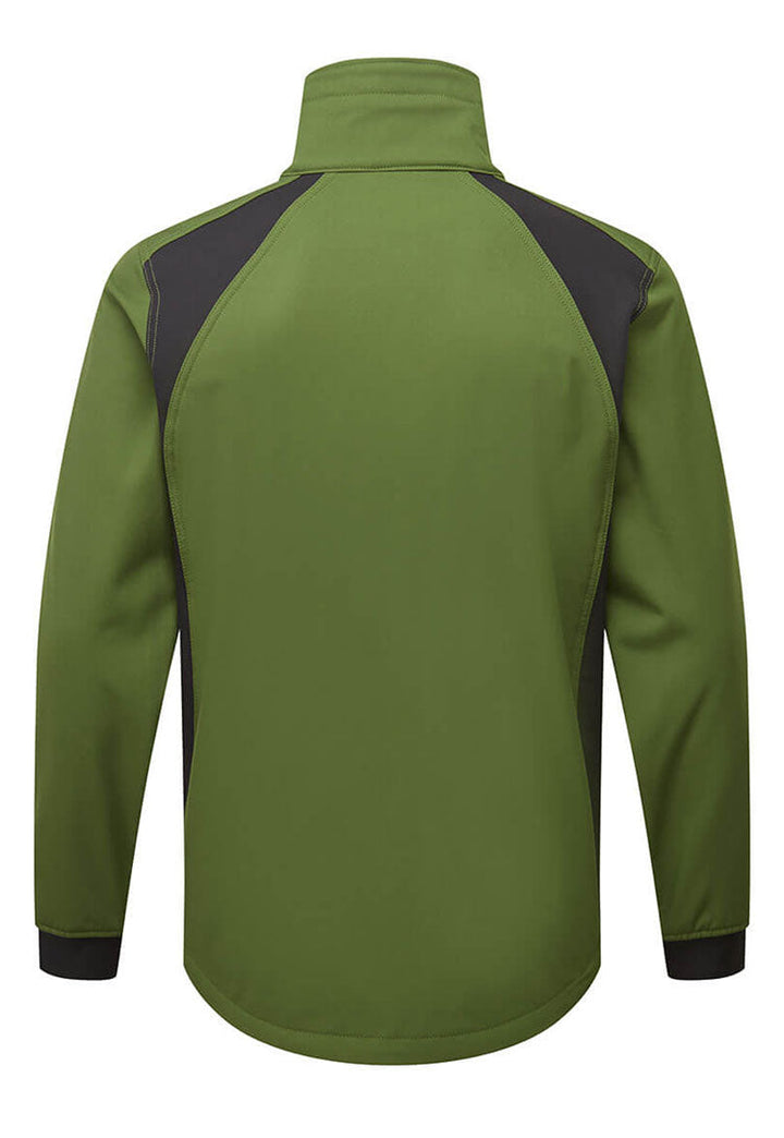 Back View of WX2 Eco Softshell (2L) CD870 in Olive