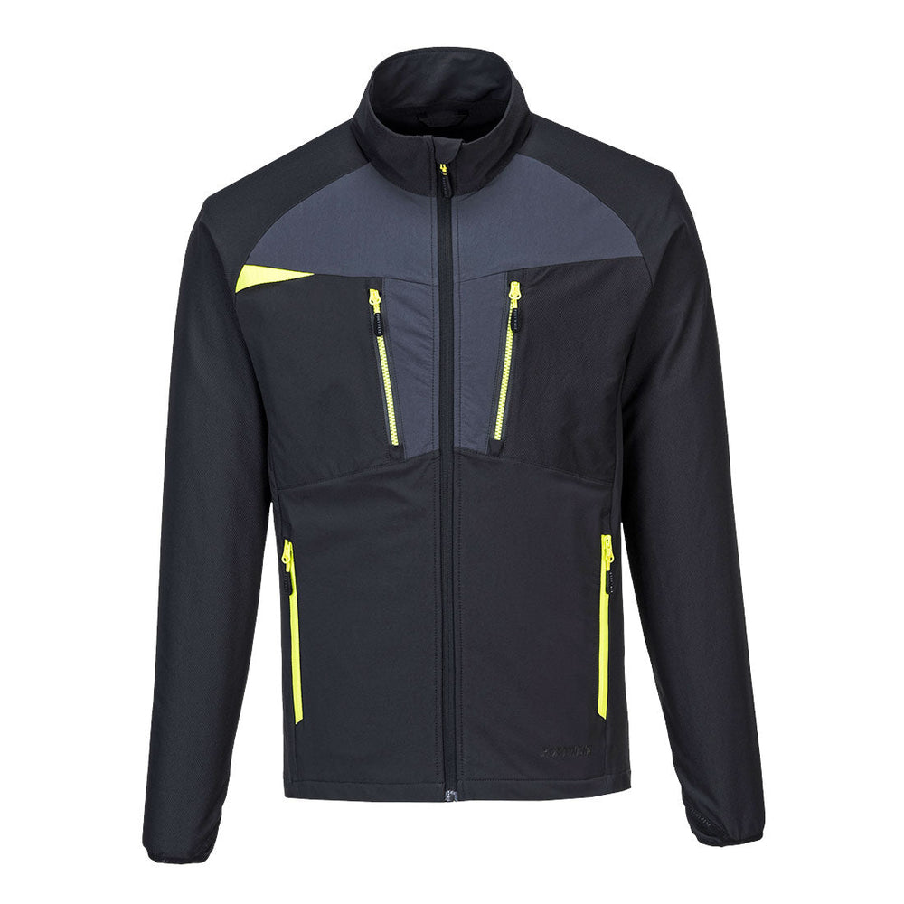 DX4 Zip Lightweight Mid Layer DX480 in Black