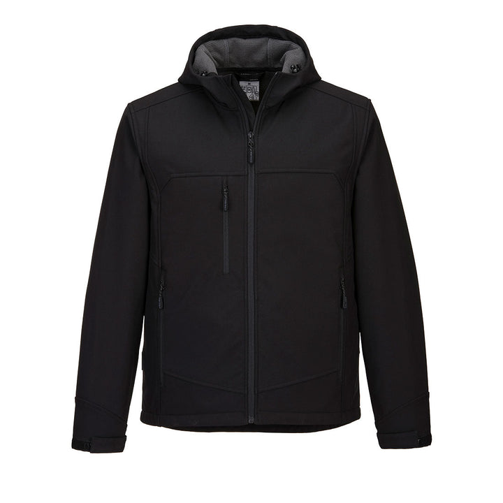 KX3 Hooded Softshell (3L) KX362 in Black