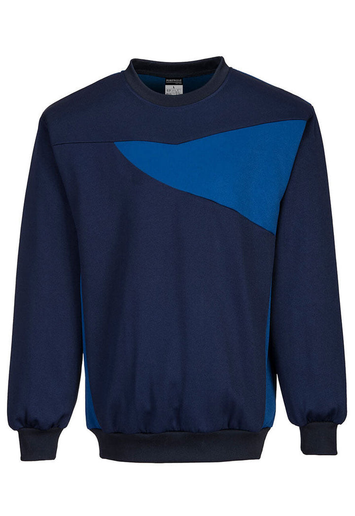 PW2 Sweatshirt PW273 in Navy/Royal Blue