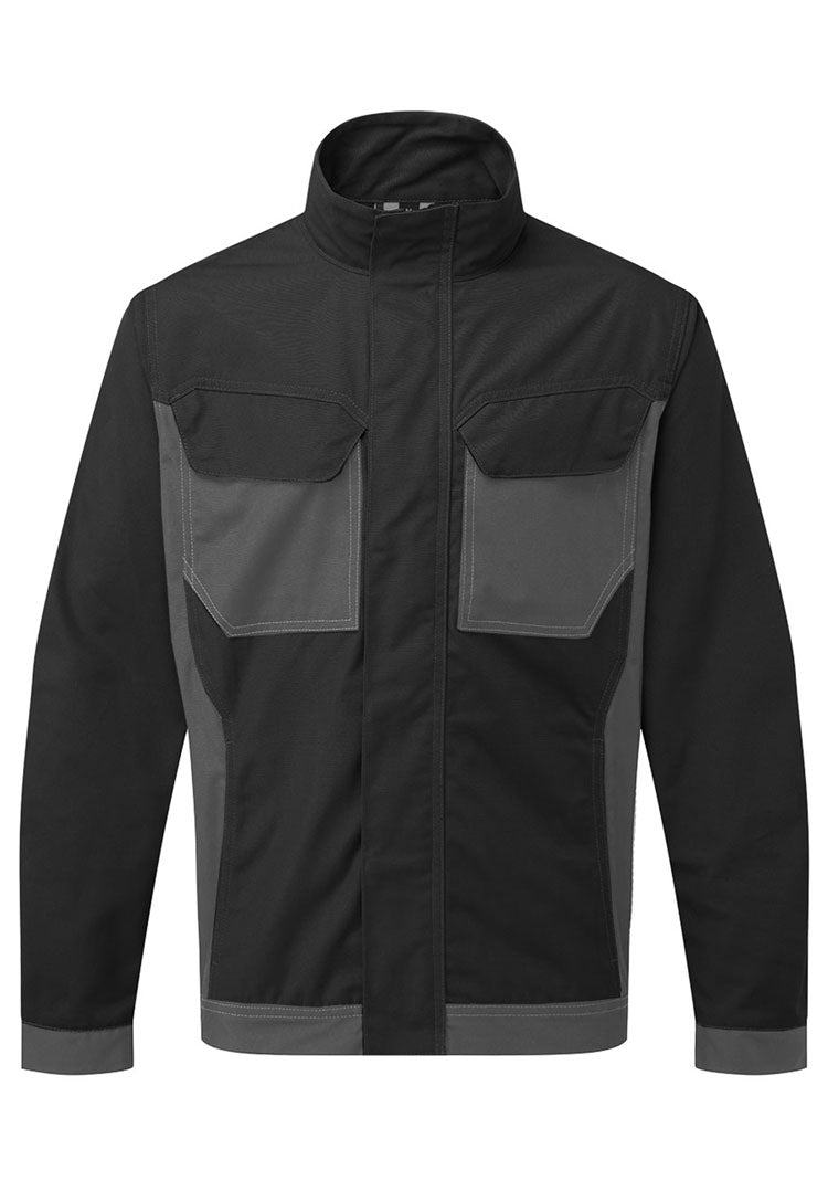 WX3 Industrial Wash Jacket T745 in Black/Zoom Grey