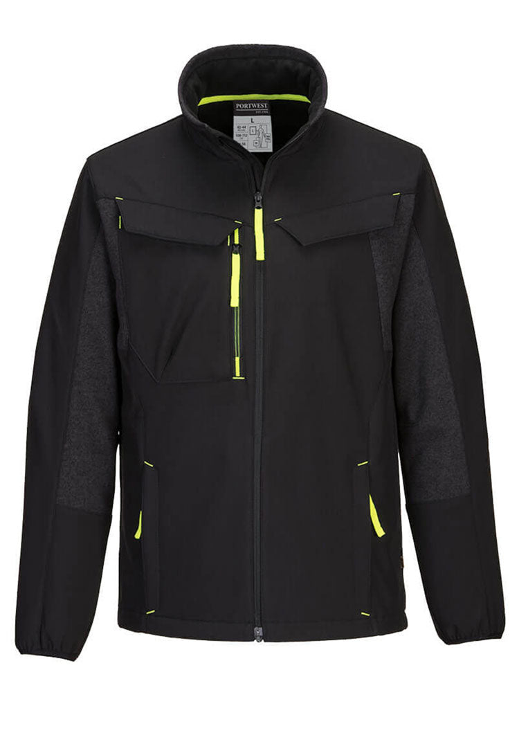 WX3 Eco Hybrid Softshell Jacket (2L) T753 in Black