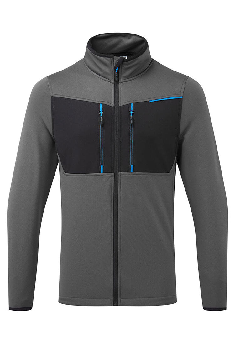 WX3 Full Zip Tech Fleece T756 in Metal Grey