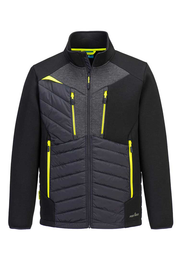 DX4 Hybrid Baffle Jacket DX471 in Black