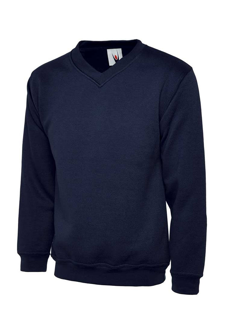 Children's Classic V-Neck Sweatshirt UC206 navy