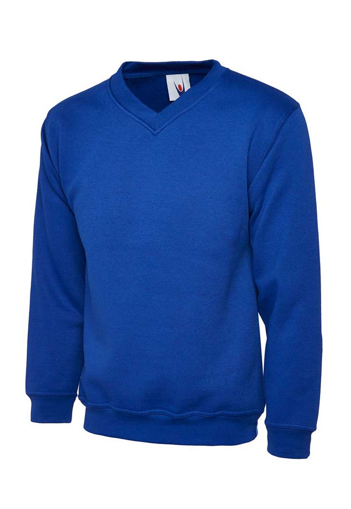 Children's Classic V-Neck Sweatshirt UC206 royal