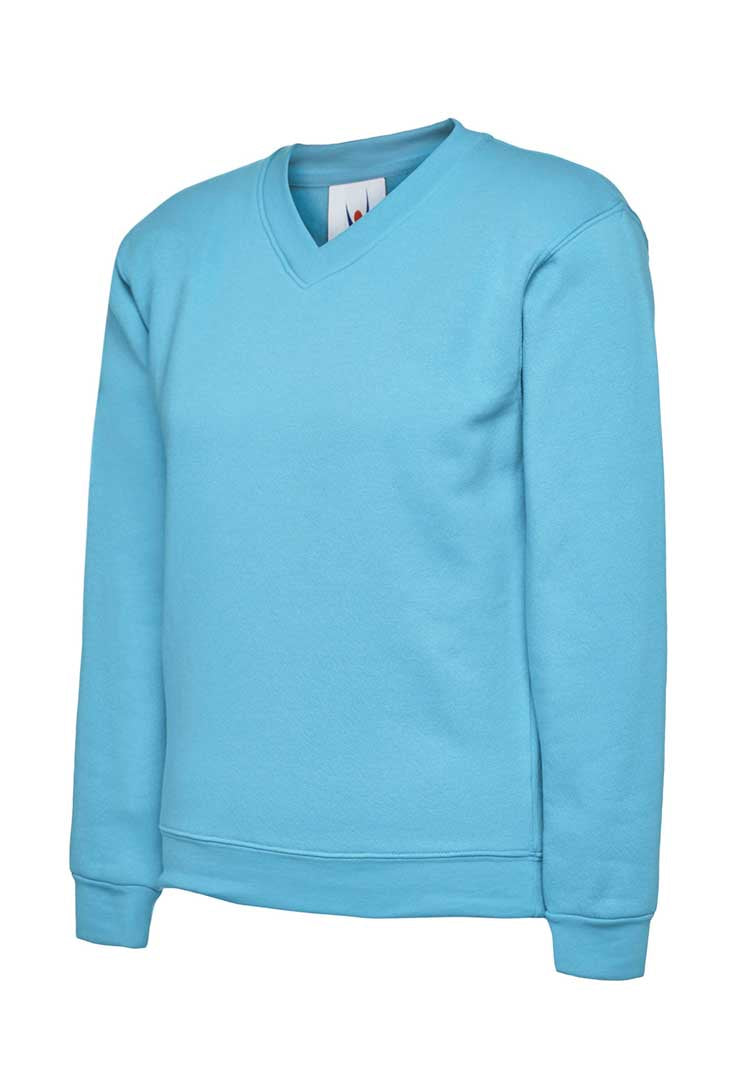 Children's Classic V-Neck Sweatshirt UC206 sky