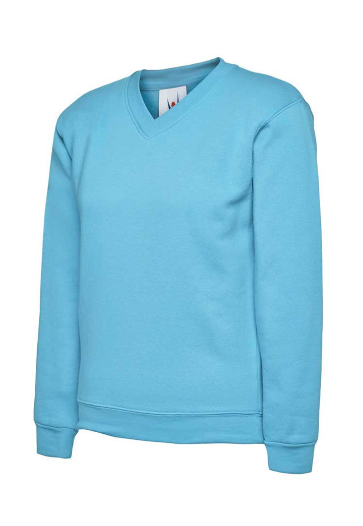 Children's Classic V-Neck Sweatshirt UC206 sky