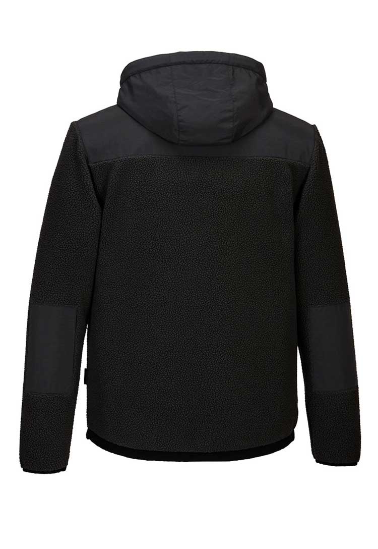 Back View of KX3 Borg Fleece KX371 in Black