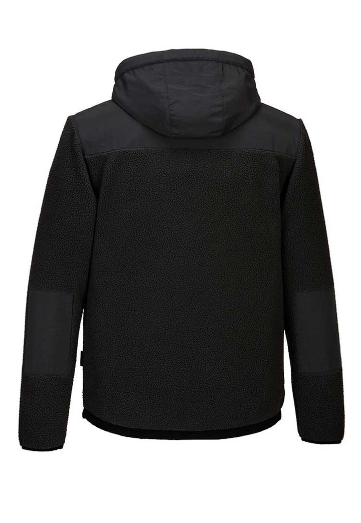 Back View of KX3 Borg Fleece KX371 in Black