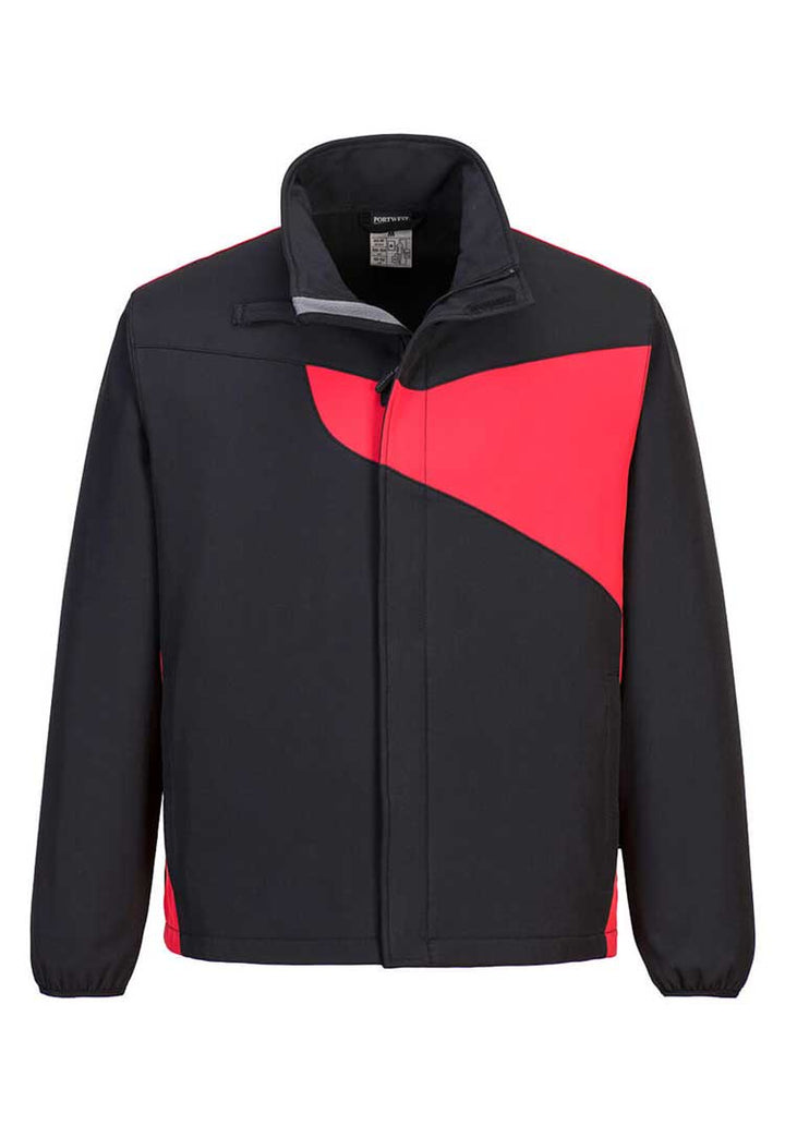 PW2 Softshell (2L) PW271 in Black/Red