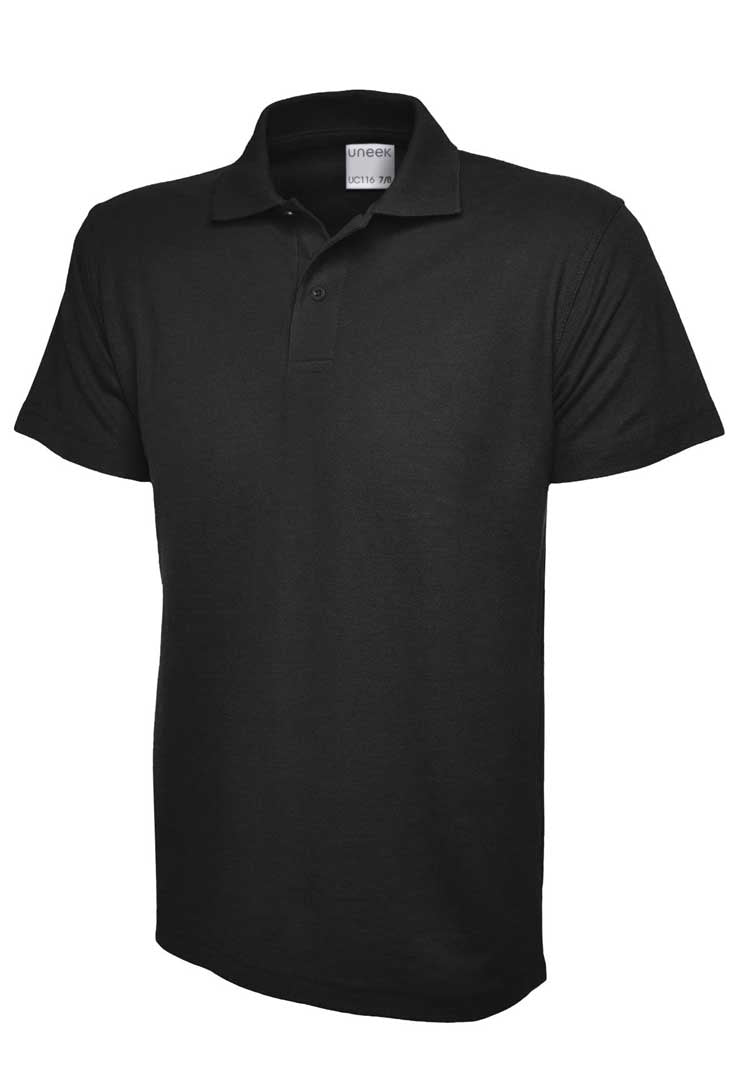 School Uniform Sports Polo black