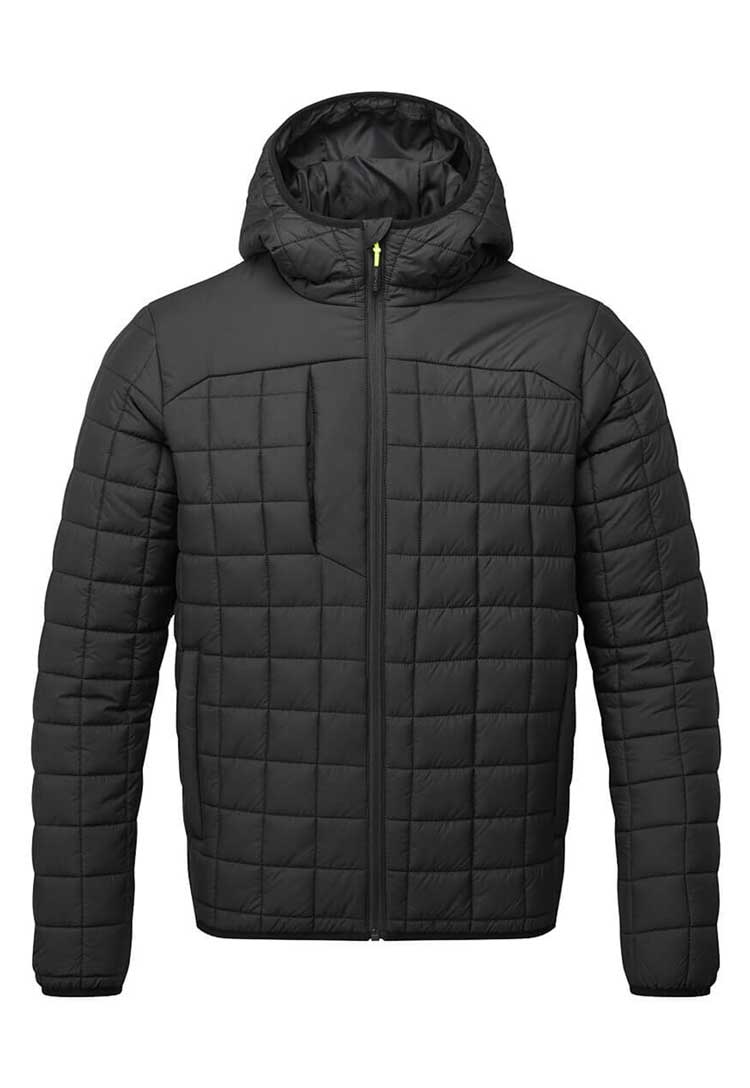PW3 Square Baffle Jacket PW329 in Black
