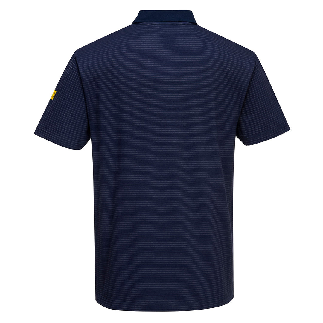 Anti-Static ESD Polo Shirt Back