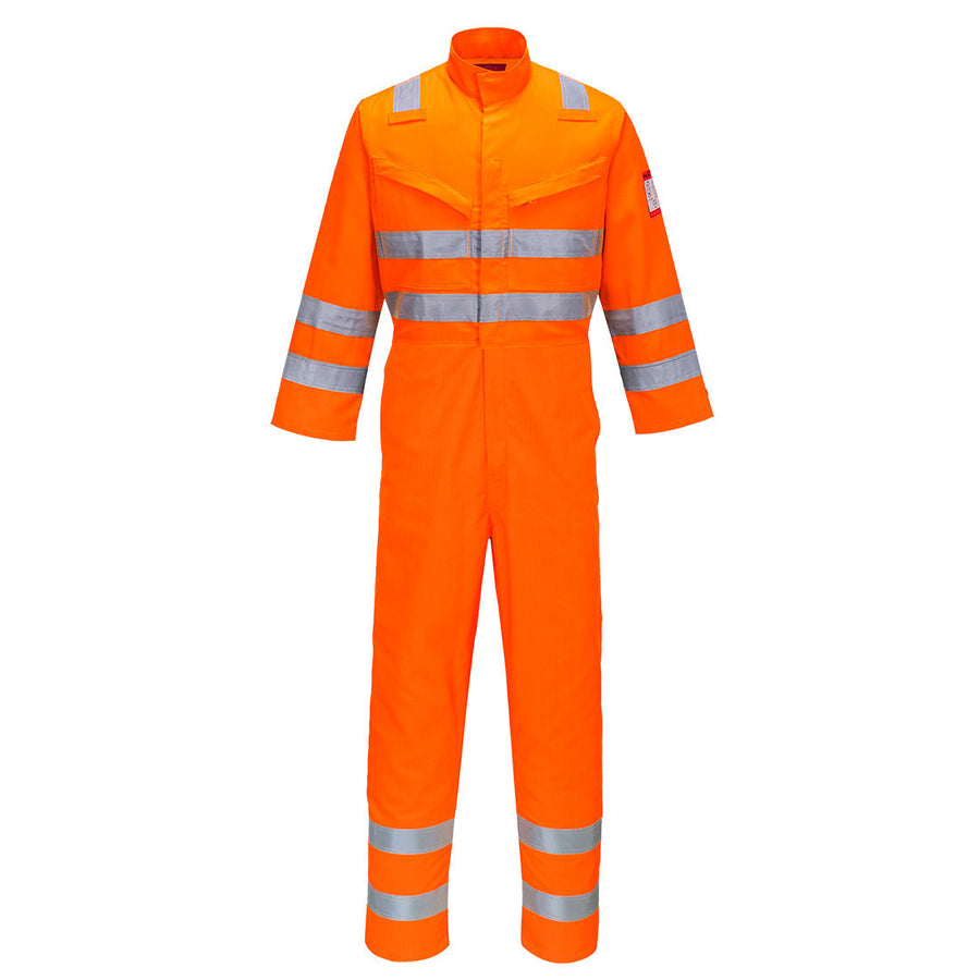 Araflame Hi Vis Multi Coverall Orange