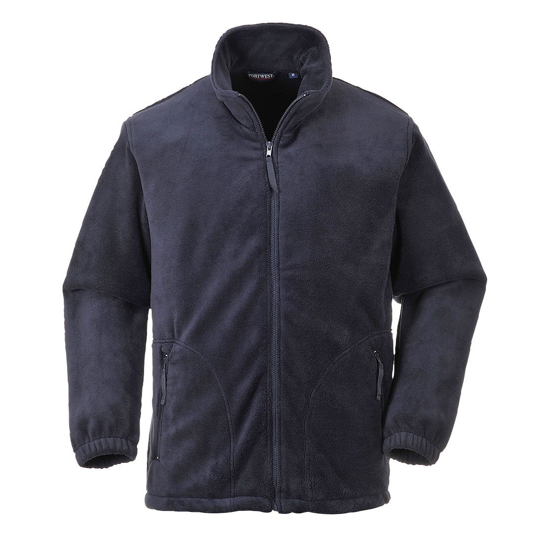 Aran Fleece Jacket Navy