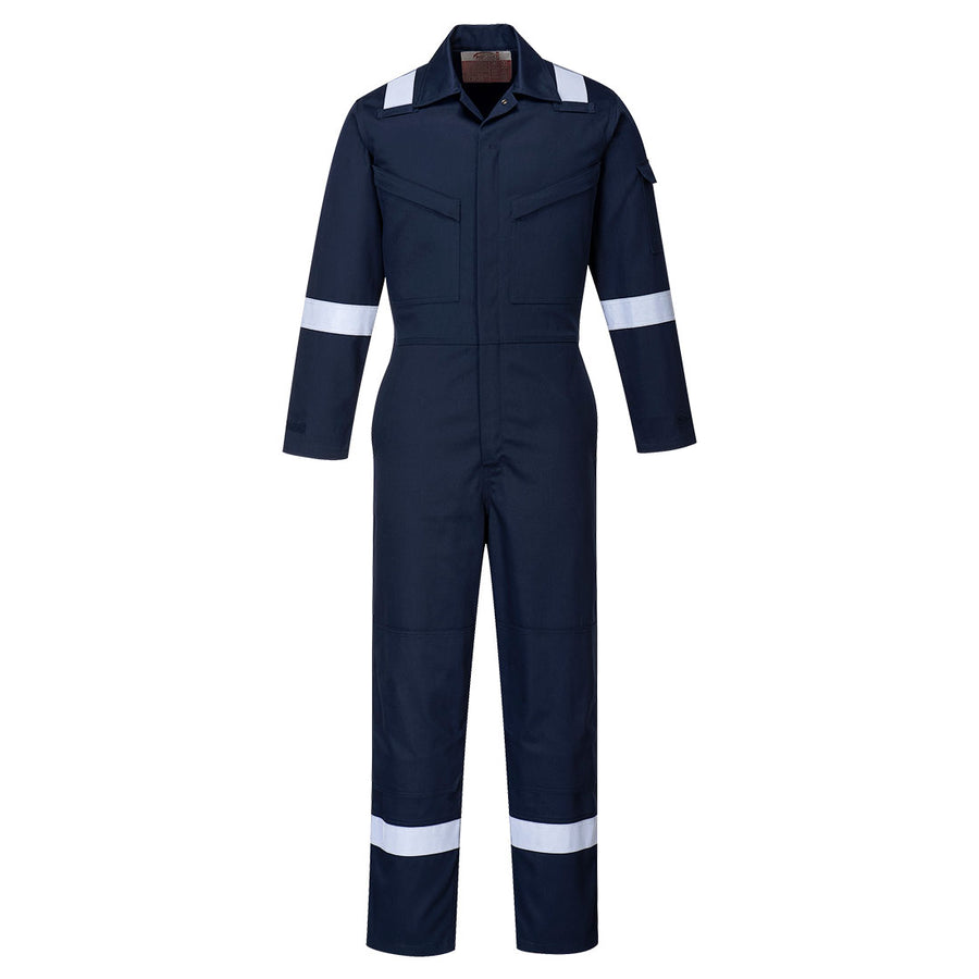Bizflame Plus Ladies Coverall Navy Blue