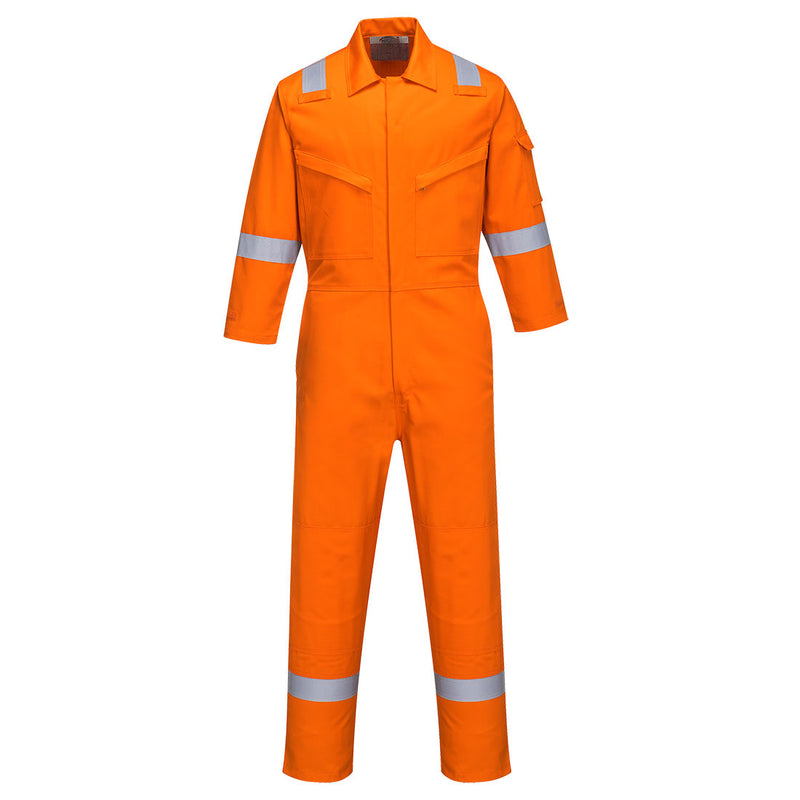 Bizflame Plus Ladies Coverall Orange