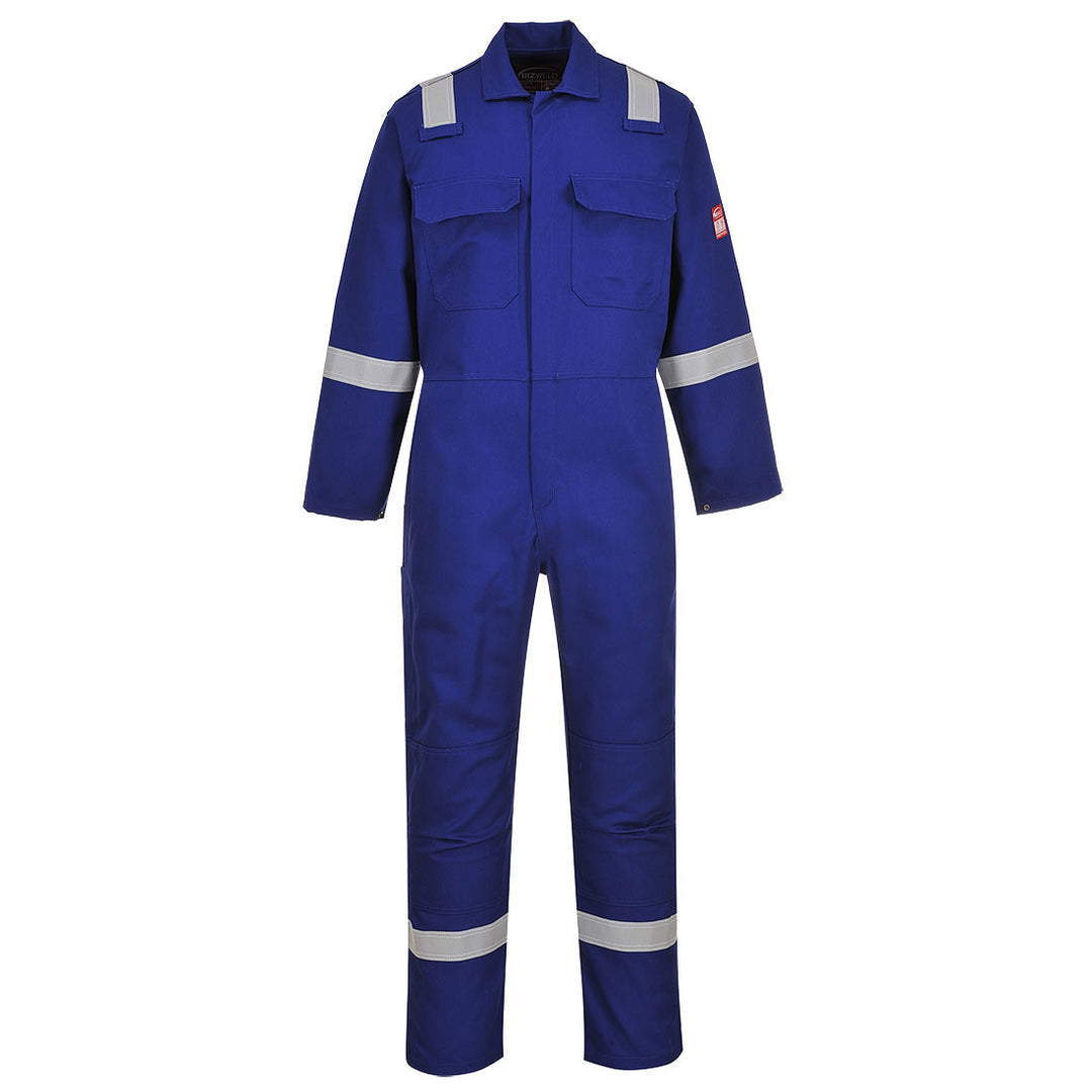 Bizweld Iona Flame Resistant Coverall Royal Blue