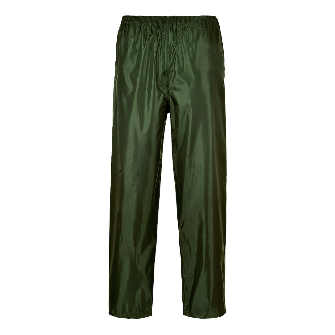 Classic Adult Rain Trousers Olive Green