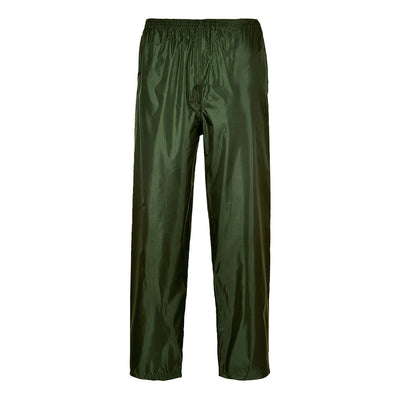 Classic Adult Rain Trousers Olive Green