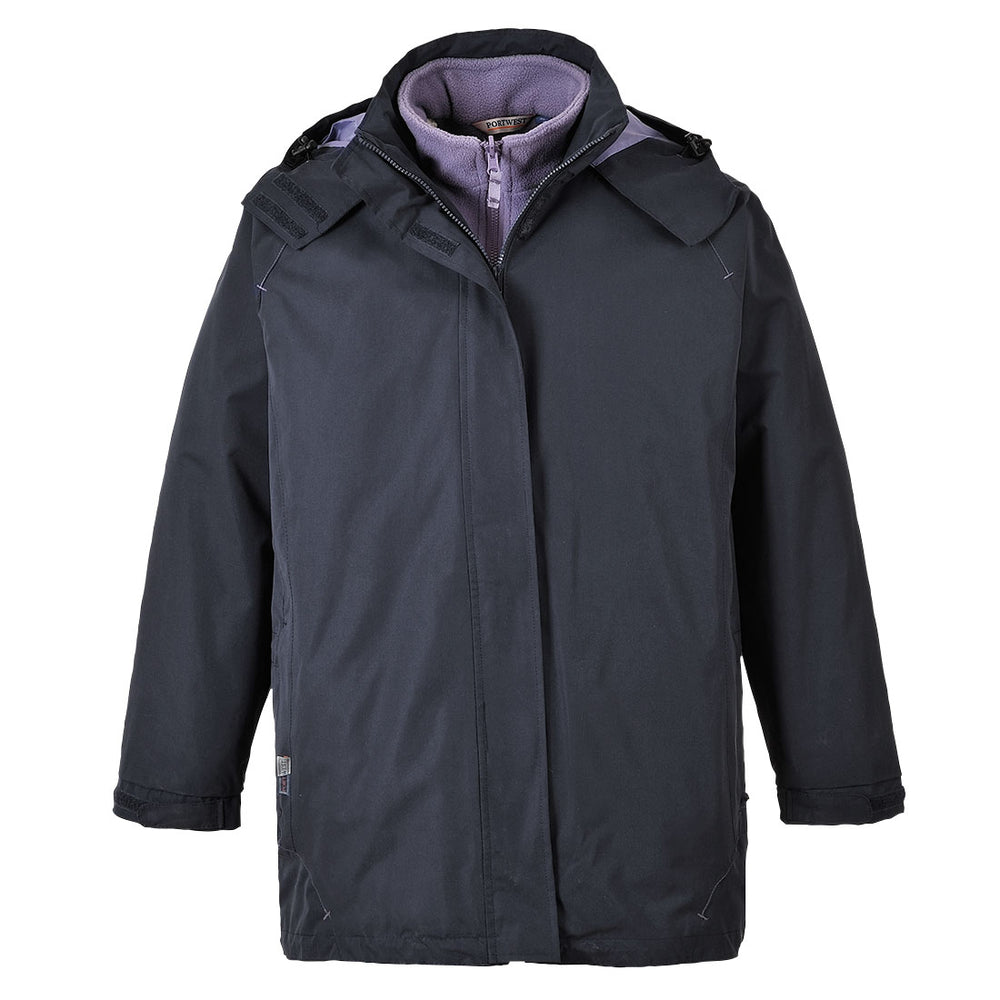 Elgin 3 in 1 Ladies Jacket Navy