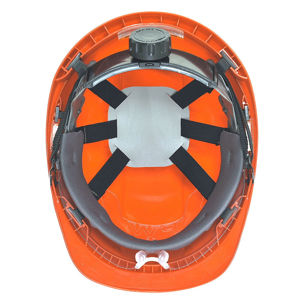 Endurance Plus Visor Helmet Orange