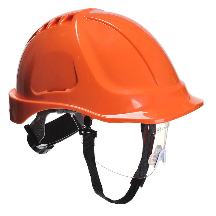 Endurance Plus Visor Helmet Orange