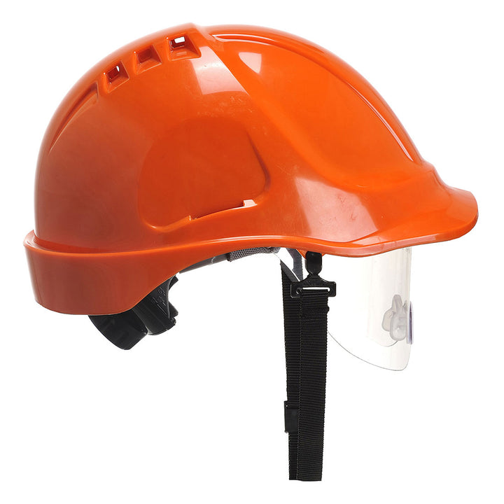 Endurance Visor Helmet Orange