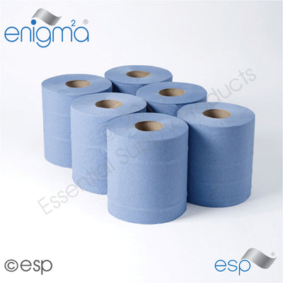 CPB080 - Centrefeed Paper Towel Rolls – Blue
