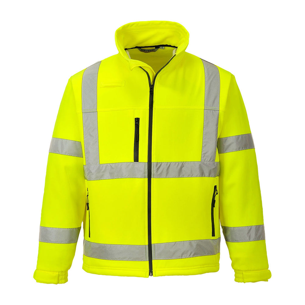 Hi Vis Classic Softshell Jacket Yellow