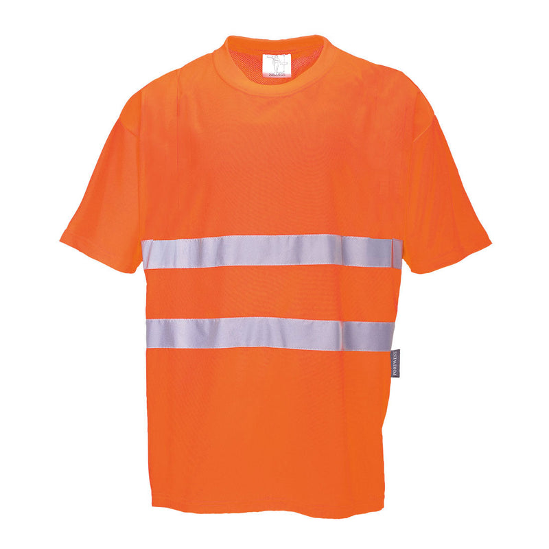 Hi Vis Cotton Comfort T Shirt Orange
