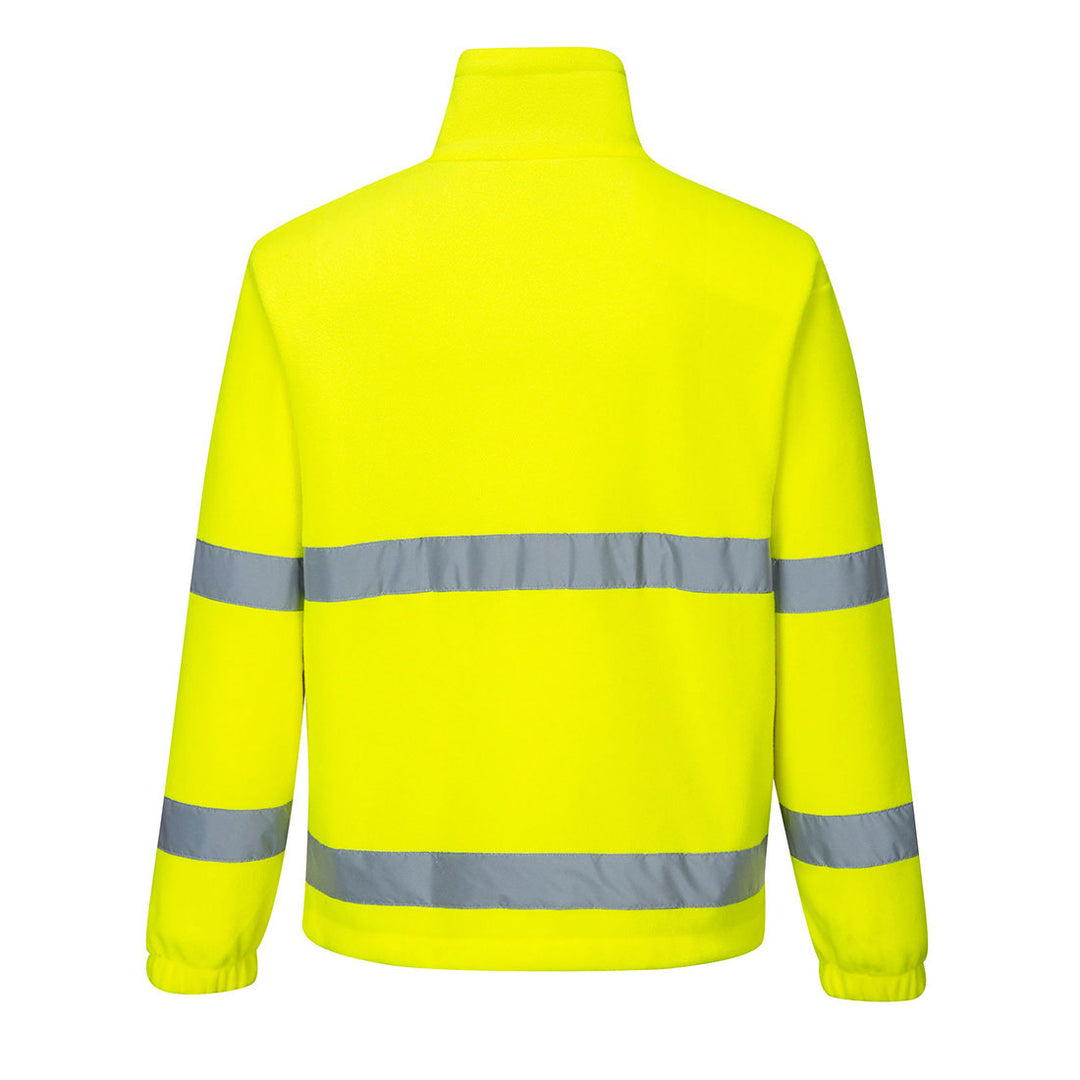 Hi Vis Essential Fleece Yellow Back