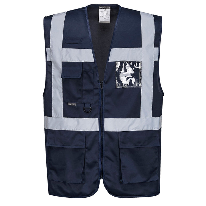 Iona Reflective Vest  Navy