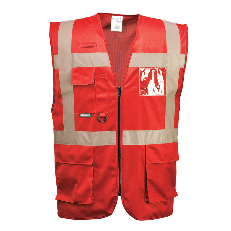 Iona Reflective Vest  Red
