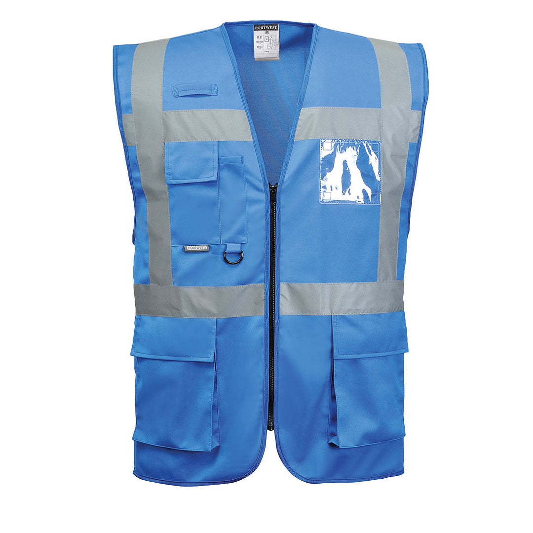 Iona Reflective Vest  Royal Blue