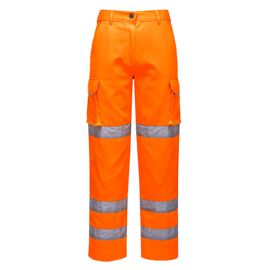 Ladies Hi-Vis Trousers Orange