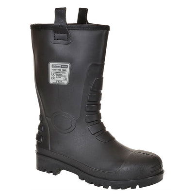 Neptune Rigger Boot Black