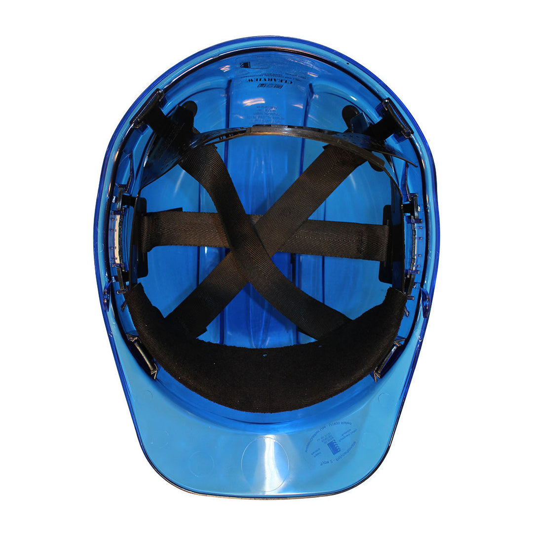 Peak View Hard Hat Vented Blue