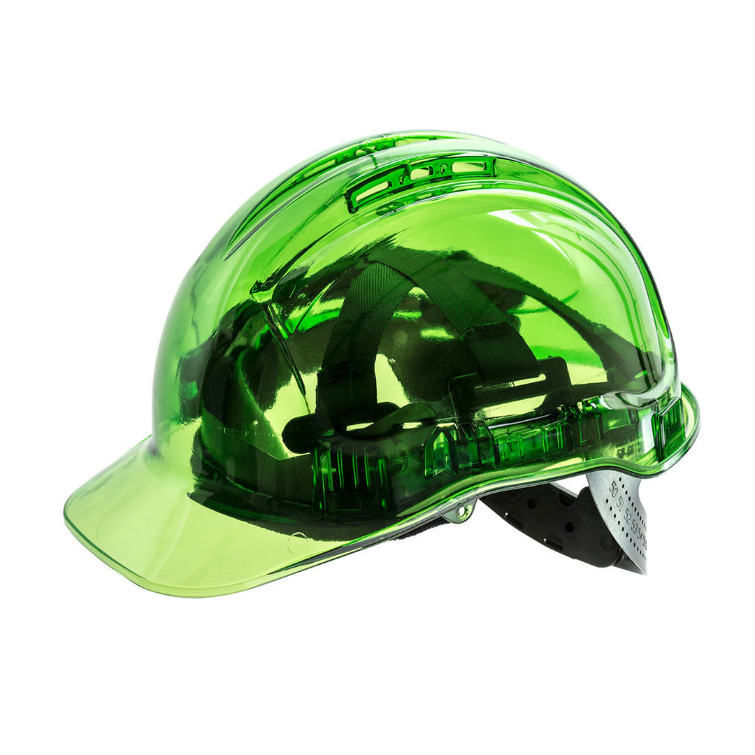 Peak View Hard Hat Vented Green