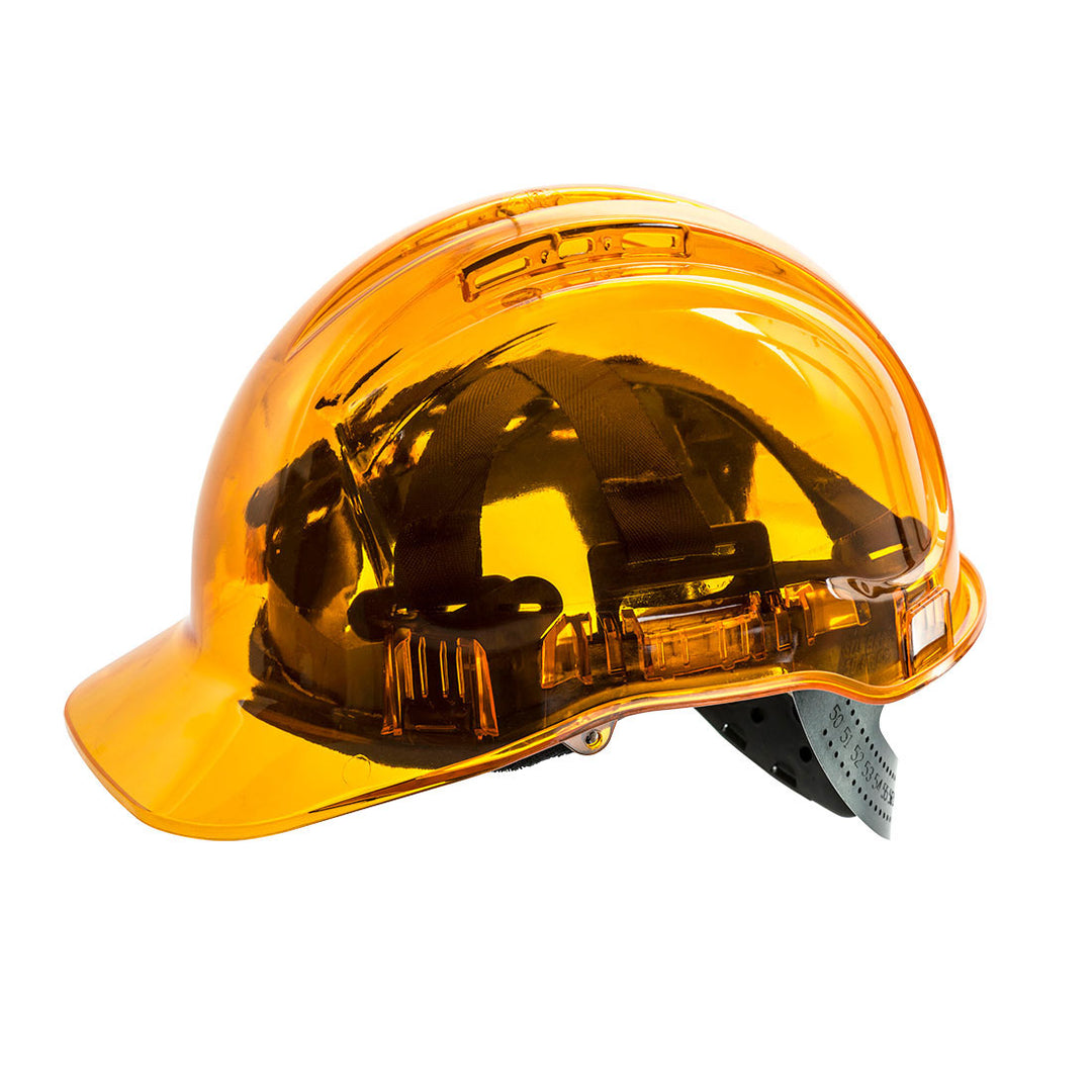 Peak View Hard Hat Vented Orange