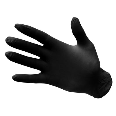 Powder Free Nitrile Disposable Glove (Box of 100) Black