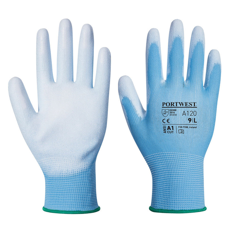 PU Palm Glove Blue