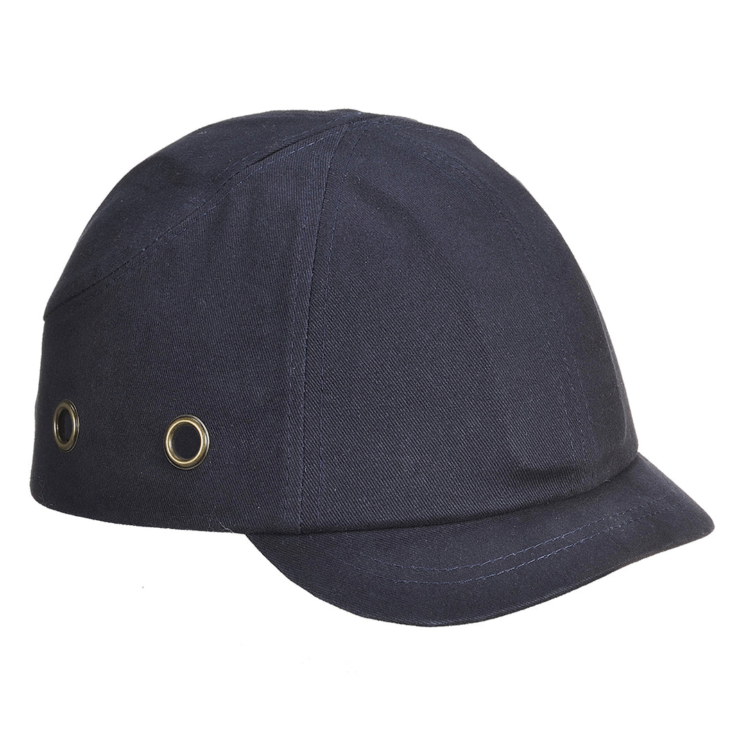 Short Peak Bump Cap Navy